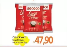 Oferta de Sococo - Sweet Flocos por R$47,9 em Atacadão