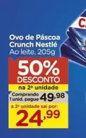 Oferta de Nestlé - Ovo De Páscoa Crunch por R$49,98 em Carrefour