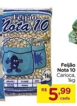 Oferta de Nota 10 - Feijão por R$5,99 em Carrefour