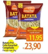 Oferta de Easy - Batata Pré- Frita Easychef Congelada por R$11,95 em Atacadão
