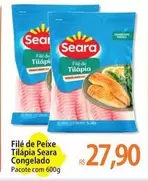 Oferta de Seara - Filé De Peixe Tilápia por R$27,9 em Atacadão
