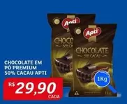 Oferta de Apti - Chocolate Em Pó Premium 50% Cacau por R$29,9 em Assaí Atacadista