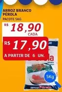 Oferta de Pacote - Arroz Branco por R$18,9 em Assaí Atacadista