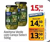 Oferta de Azeitona Verde Com Caroço por R$15,5 em Tenda Atacado