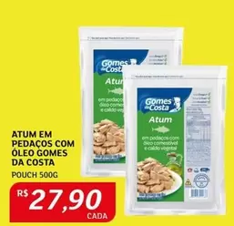 Oferta de Gomes da Costa - Atum Em Pedaços Com Oleo Gomes Da Costa por R$27,9 em Assaí Atacadista
