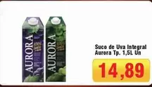 Oferta de Aurora - Suco De Uva Integral por R$14,89 em Spani Atacadista