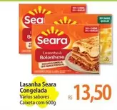 Oferta de Seara - Lasanha Congelada por R$13,5 em Atacadão