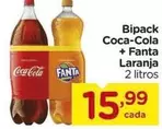 Oferta de Coca-Cola - Bipack  + Fanta Laranja por R$15,99 em Carrefour
