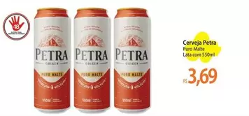 Oferta de Petra - Cerveja por R$3,69 em Atacadão