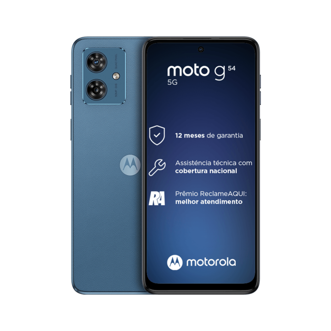 Oferta de Moto g54 5G 256 GB por R$1399 em Motorola
