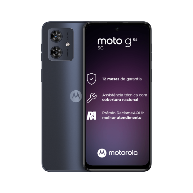Oferta de Moto g54 5G 128 GB por R$1099 em Motorola