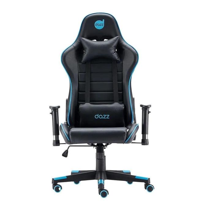 Oferta de Cadeira Gamer Primex V2 Preto/Azul,  62000155, MAXPRINT/DAZZ por R$899 em Miranda