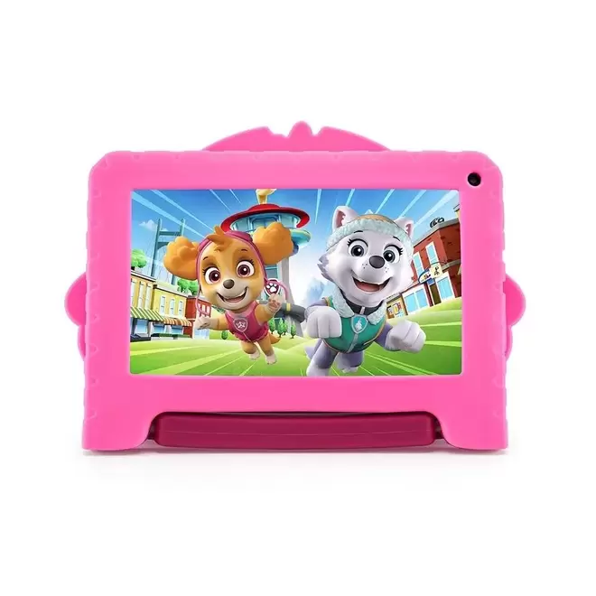 Oferta de Tablet 7" Patrulha Canina Skye, Rosa, 64GB, Wi-Fi, Quad Core, NB422, MULTILASER por R$499 em Miranda