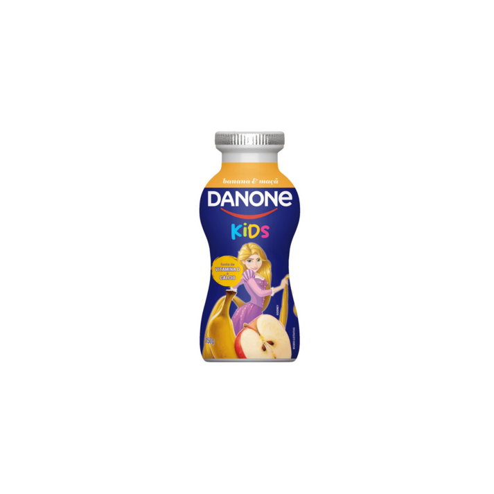 Oferta de Iogurte Danone Kids Banana E Maçã Fonte de Vitamina D e Cálcio 150g por R$3,29 em Mercadinhos São Luiz