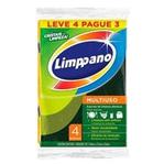 Oferta de Esponja para Louça Limppano Multiuso  Leve 4 Pague 3 por R$5,99 em Mega Box