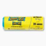 Oferta de Saco para Lixo Dover Roll Super Forte  50 L Com 20 Unidades por R$29,99 em Mega Box