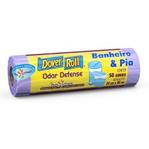 Oferta de Saco para Lixo Dover Roll Odor Defense  Banheiro e Pia  50 Unidades por R$14,99 em Mega Box