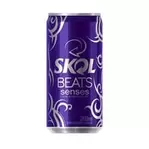 Oferta de Cerveja Brasileira Skol Beats Senses Pilsen Lata  269 mL por R$2,79 em Mega Box