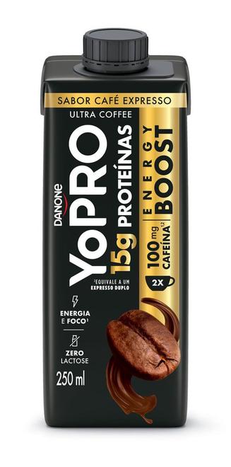 Oferta de YoPro Energy Boost UHT Café Expresso 15g de Proteínas 250ml por R$23,97 em Mambo