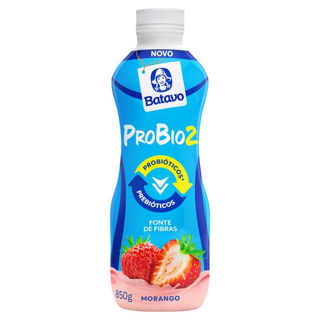 Oferta de Iogurte Probio2 Batavo Morango 850g por R$10,98 em Mambo