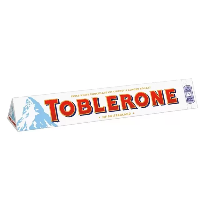 Oferta de Chocolate Branco Toblerone White 100g por R$26,49 em Mambo