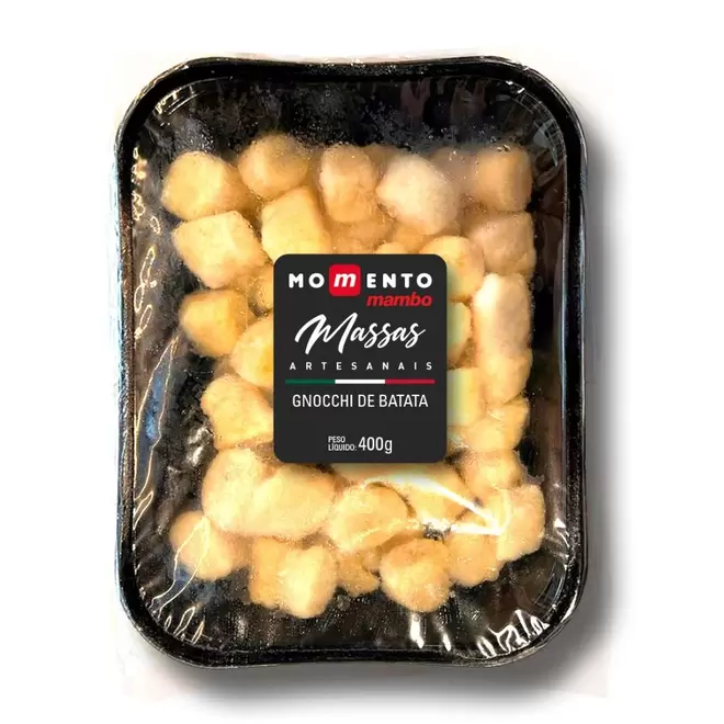 Oferta de Gnocchi de Batata Premium Momento Mambo 400g por R$36,98 em Mambo