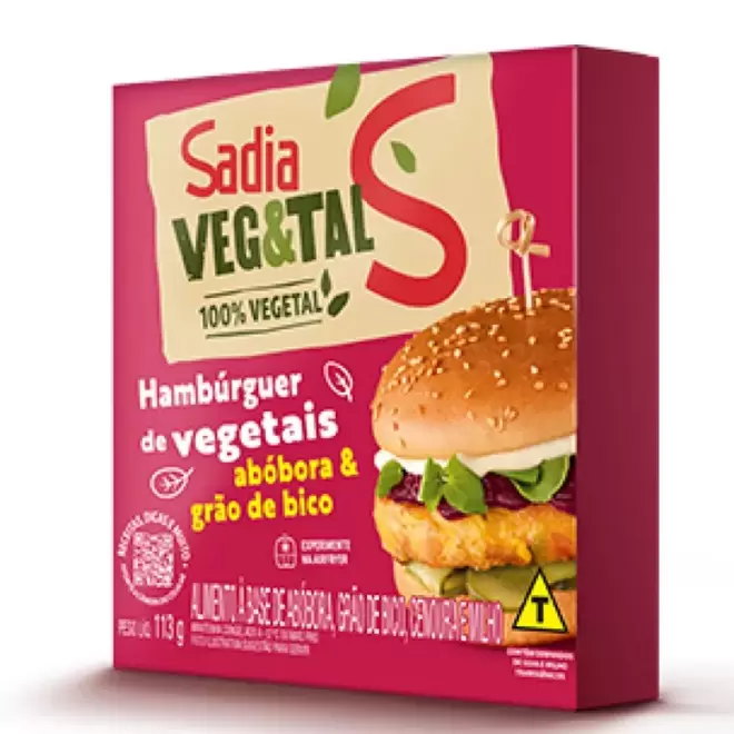 Oferta de Hamburguer Vegetal Abóbora e Grão De Bico Sadia 113g por R$10,98 em Mambo