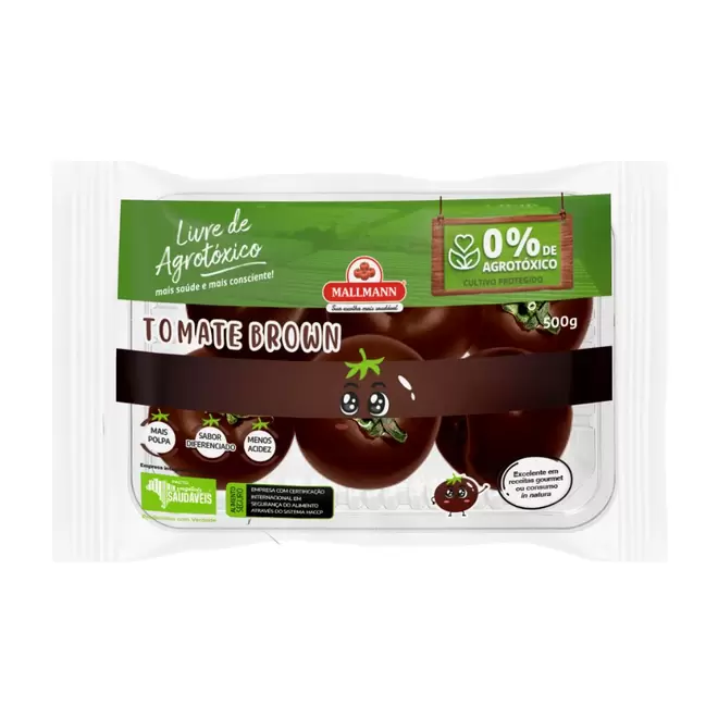 Oferta de Tomate Brown Livre de Agrotóxicos Mallmann 500g por R$9,59 em Mambo