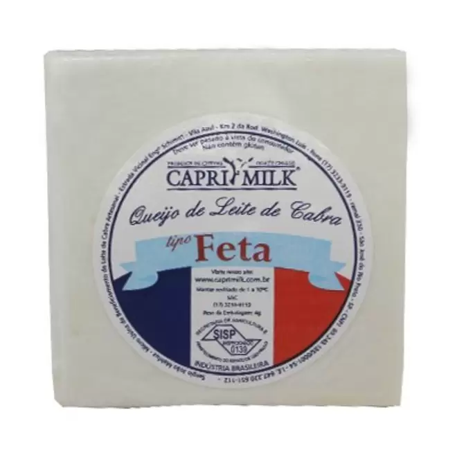 Oferta de Queijo de Cabra Feta Caprimilk Kg por R$30,4 em Mambo