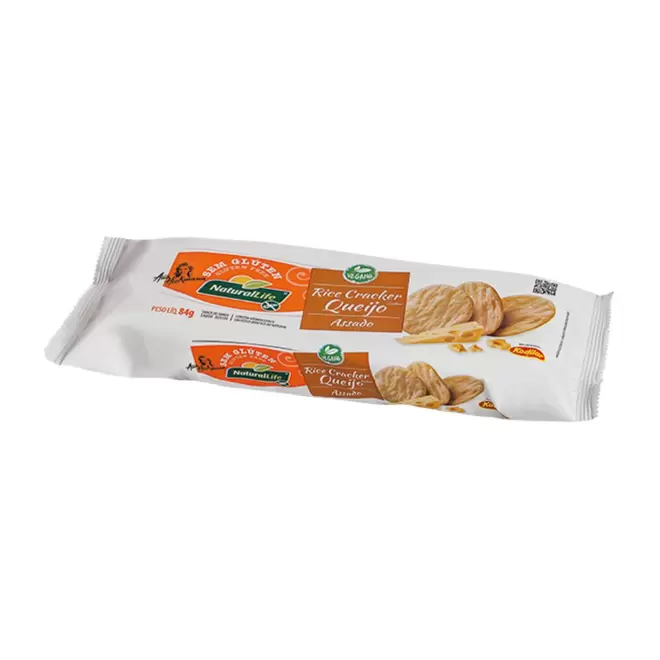 Oferta de Biscoito Rice Cracker de Queijo Sem Glúten Kodilar 84g por R$12,98 em Mambo