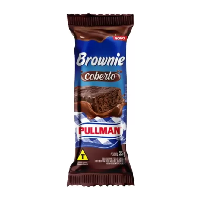 Oferta de Brownie Coberto com Chocolate Pullman 35g por R$5,49 em Mambo