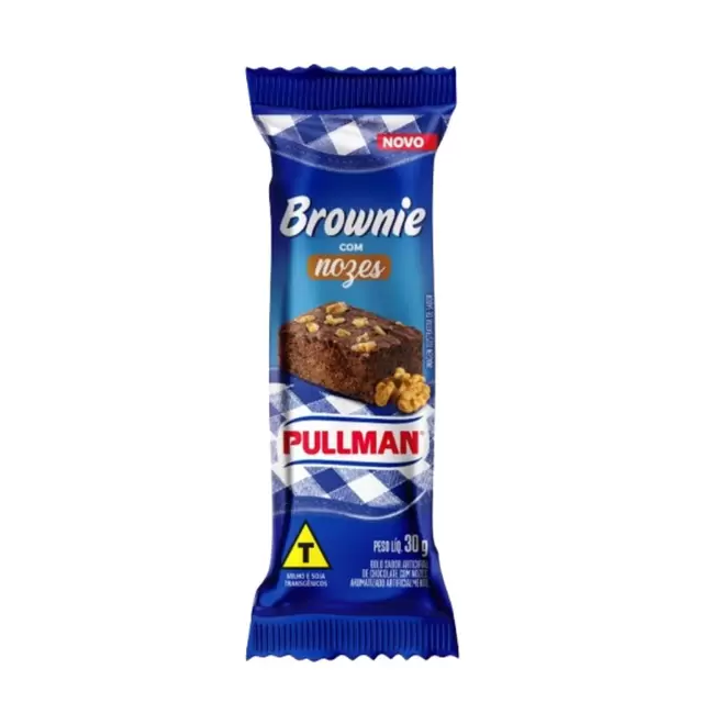 Oferta de Brownie com Nozes Pullman 30g por R$4,59 em Mambo