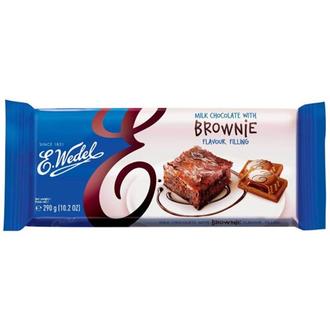 Oferta de Chocolate Ao Leite com Recheio de Brownie E.Wedel 290G por R$32,99 em Macromix Atacado