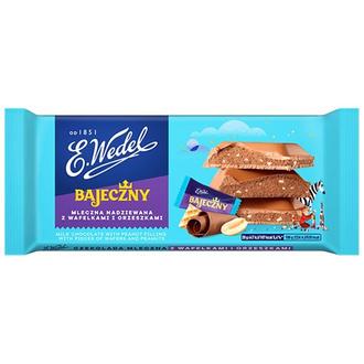 Oferta de Chocolate Bajeczny com Recheio de Chocolate Ao Leite E.Wedel 100g por R$10,98 em Macromix Atacado