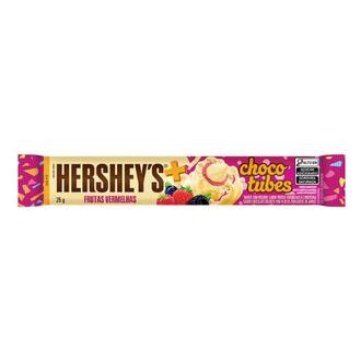 Oferta de Chocolate Wafer Choco Tubes Edição Limitada Frutas Vermelhas Hershey's 25g  por R$2,19 em Macromix Atacado