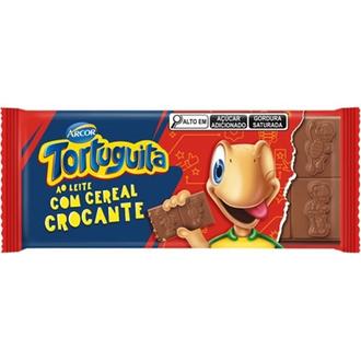 Oferta de Chocolate Ao Leite com Cereal Crocante Tortuguita Arcor 80g por R$5,27 em Macromix Atacado