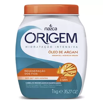 Oferta de Creme de Hidratação Nazca Origem Óleo de Argan Pote 1Kg por R$11,66 em Macromix Atacado