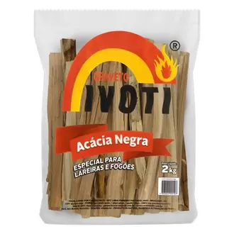 Oferta de Graveto Acácia Negra Ivoti 2Kg por R$11,32 em Macromix Atacado