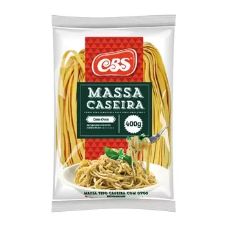 Oferta de Massa Caseira com Ovos Fettuccini Cbs por R$5,27 em Macromix Atacado