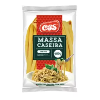 Oferta de Massa Caseira com Ovos Pappardelle Cbs 400G por R$5,27 em Macromix Atacado