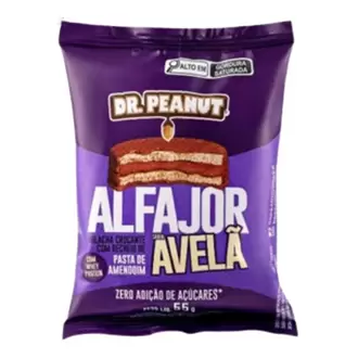 Oferta de Alfajor Pasta de Amendoim com Whey Protein Dr. Peanut 55g por R$13,09 em Macromix Atacado