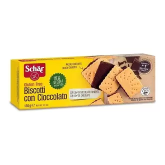 Oferta de Biscoito Schar Chocolate sem Glúten Embalagem 150G por R$32,89 em Macromix Atacado