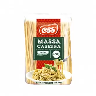 Oferta de Massa com Ovos Caseira Cbs 400G por R$5,27 em Macromix Atacado