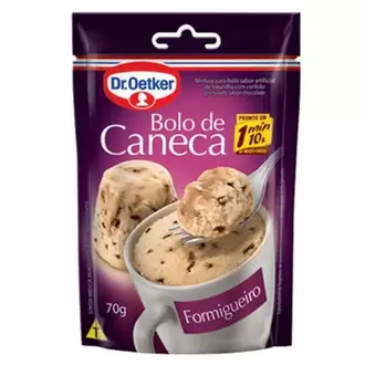 Oferta de Mistura para Bolo de Caneca Formigueiro Dr. Oetker 70g por R$3,84 em Macromix Atacado