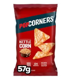 Oferta de Salgadinho Kettle Corn Popcorners 57g por R$8,79 em Macromix Atacado