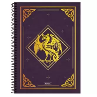 Oferta de Caderno Universitário Mut Estampas Diversas Foroni 80 Folhas por R$17,49 em Macromix Atacado