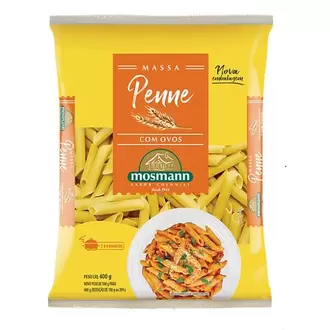 Oferta de MASSA MOSMANN C/OVOS PENNE 400G por R$3,84 em Macromix Atacado