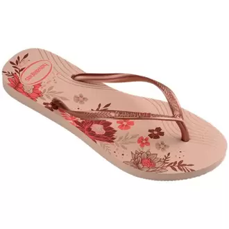 Oferta de Chinelo Havaianas Slim Organics Rosa Ballet N37/38 por R$31,41 em Macromix Atacado