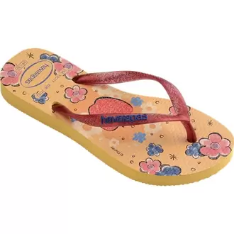 Oferta de Chinelo Kids Slim Princess Amarelo Cajá N°25/26 por R$32,2 em Macromix Atacado