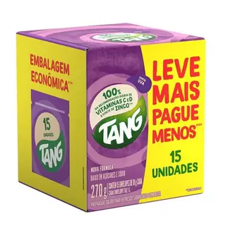 Oferta de Refresco em Po Tang Uva 18g Leve + Pague com 15un por R$14,42 em Macromix Atacado